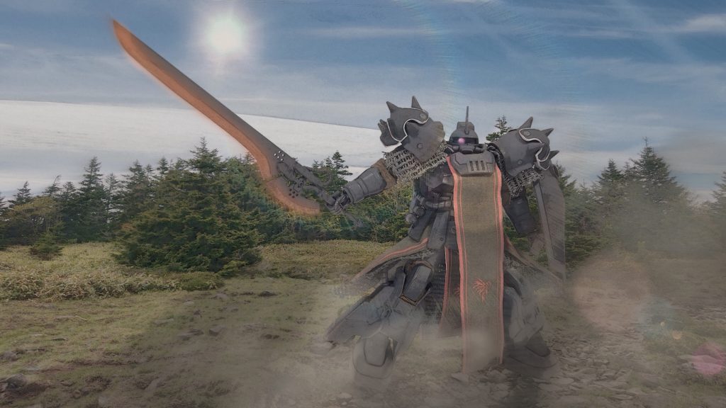 A型レギオン
指揮官用にカスタムされたレギオン。
基本的な構成は高機動型装備のレギオンに専用の肩アーマーを装備するというもので、頭部には通信用のブレード型アンテナが装備されている。
また、エース専用機の素体として使用されることも多く、パーソナルカラーに塗られたA型レギオンはエースの証といえる。