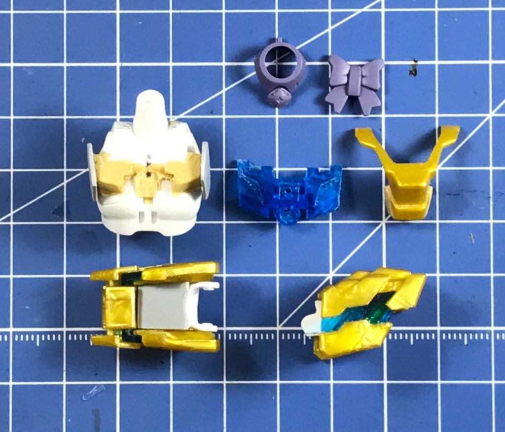 胸部と肩アーマー