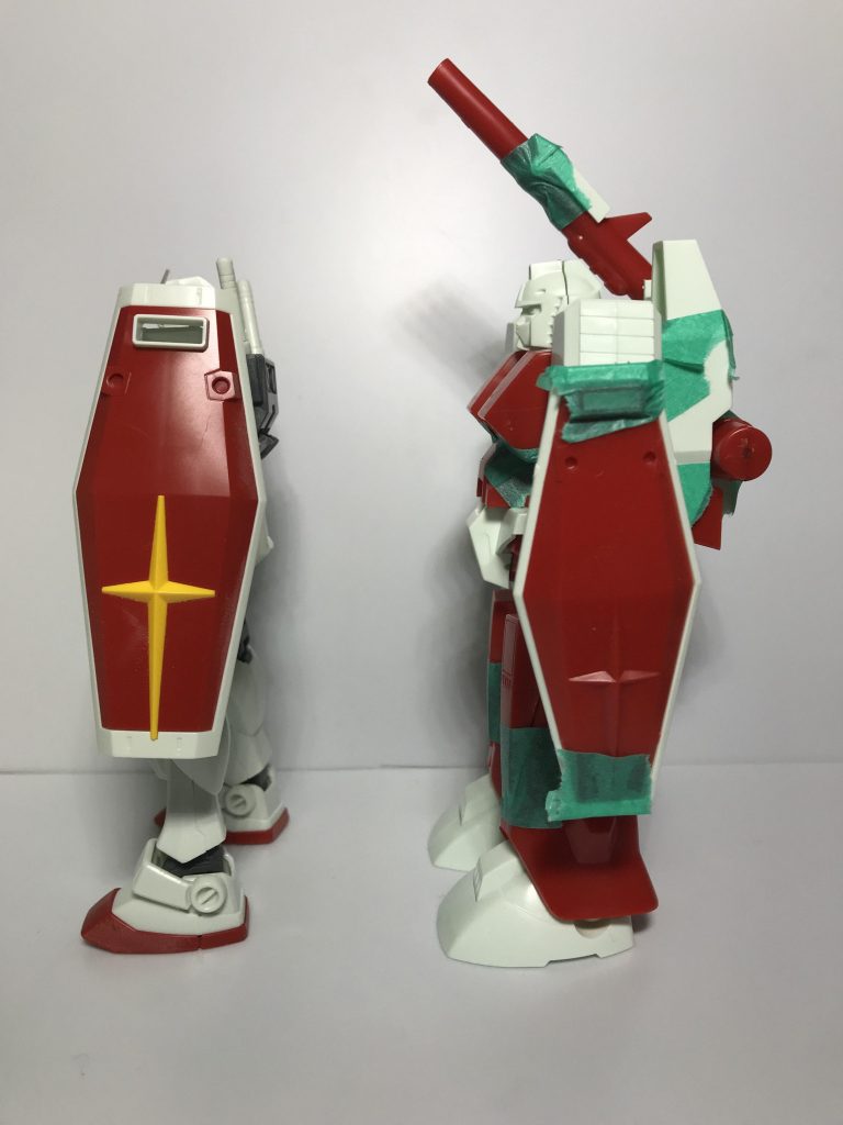 リアルタイプガンダム　(HGUC ガンダムrevive改造)–5枚目/制作者：蒼き鷹