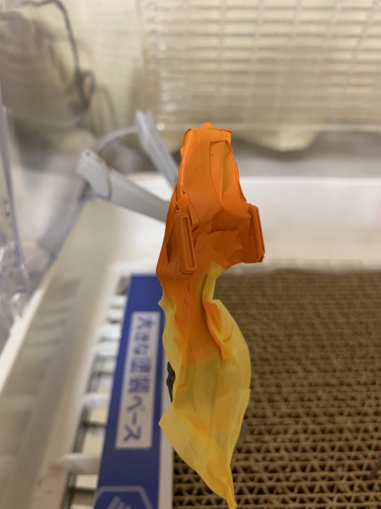 マスキングにも初挑戦