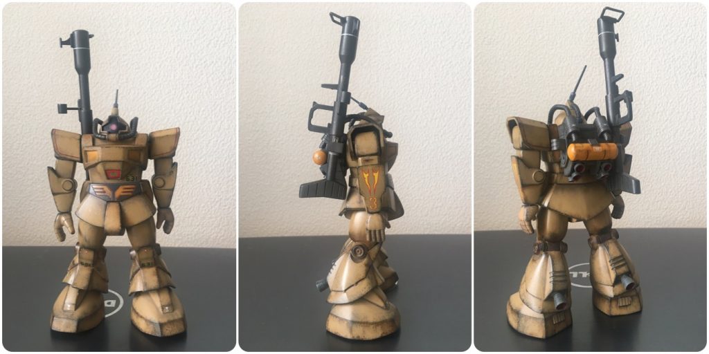 YMS-09 ドム トロピカルテストタイプ(1/144)–5枚目/制作者:Zeta290