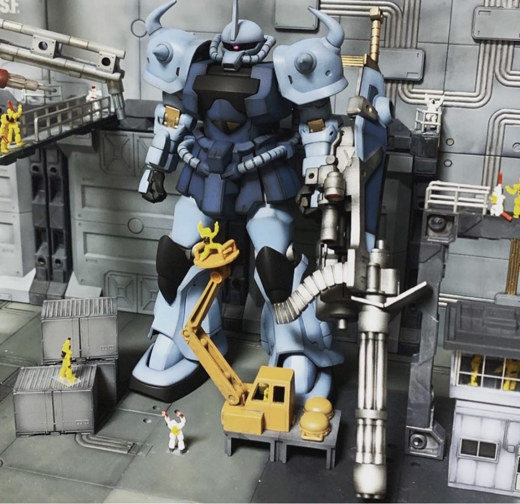 黒立ち上げで仕上げました。