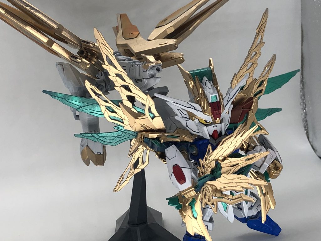 ウィニングや零丸を組んだ事が無かったのでちょっと難しかったですね(￣▽￣;)
まぁ今回はやりたかった事はやれたかなと思いました。ガス缶切らして塗り分けも出来ませんでしたがエアブラシ買うかな〜(T^T)