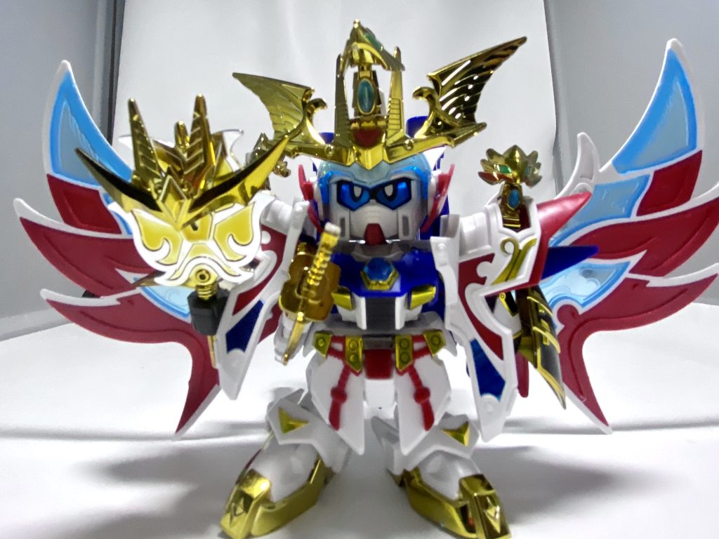 パチ組+シール
剣と軍配は金メッキを少し落としました