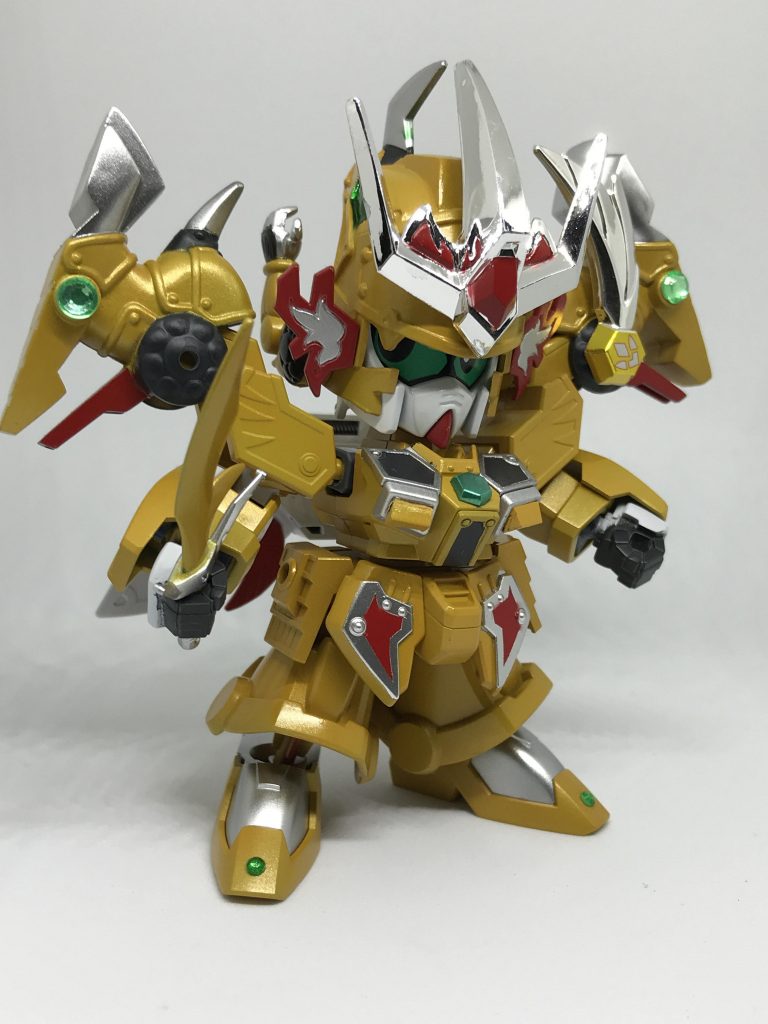 號獣神剣はキットのまま。レジェンドBBを活かして流し目も