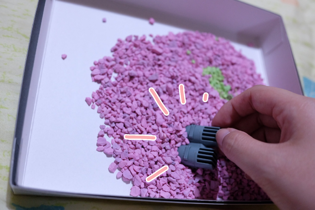 するとあら不思議、ガンタンクちゃんのバックパックが出てきます。