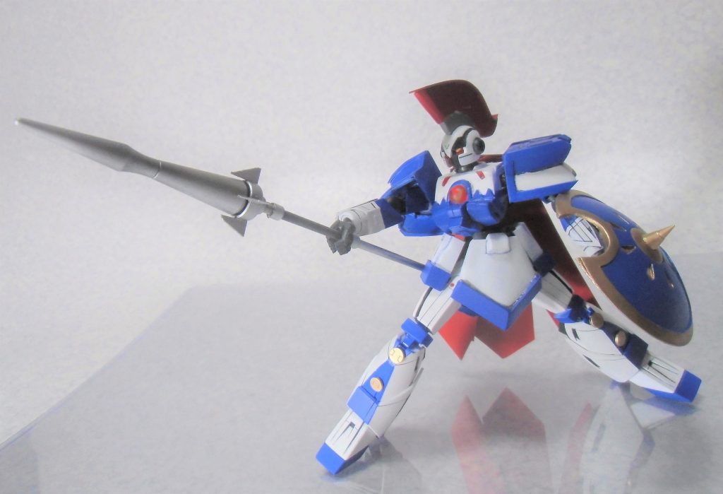 アキレスランスは鉄血オプションセット1の槍をベースに作成しました。