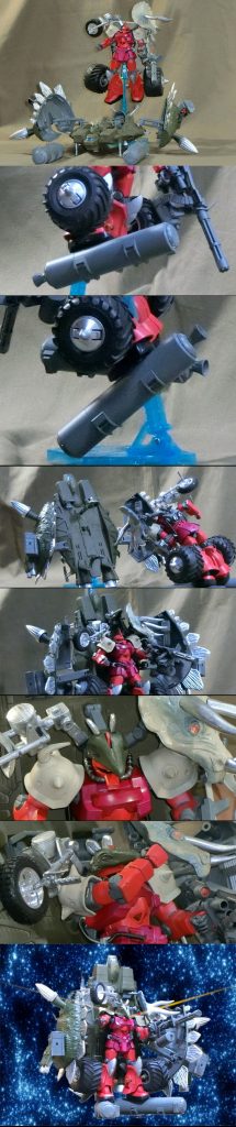 ダイノフォーメーション! 完成! グフ・ヴィクトラベラー!