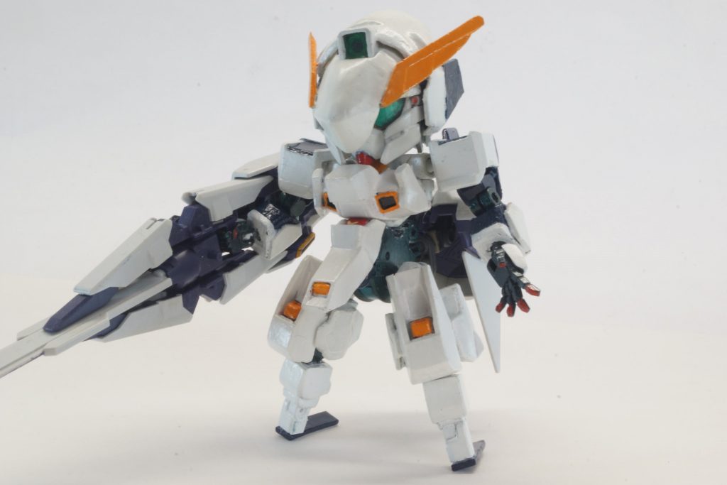 HGウーンドウォートのパーツを使えばノーマルなSDウーンドウォートが再現できます！