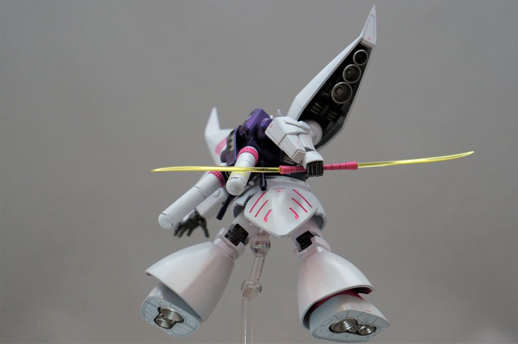 ビームナギナタはディジェから移植。このバックショットが結構好きです。