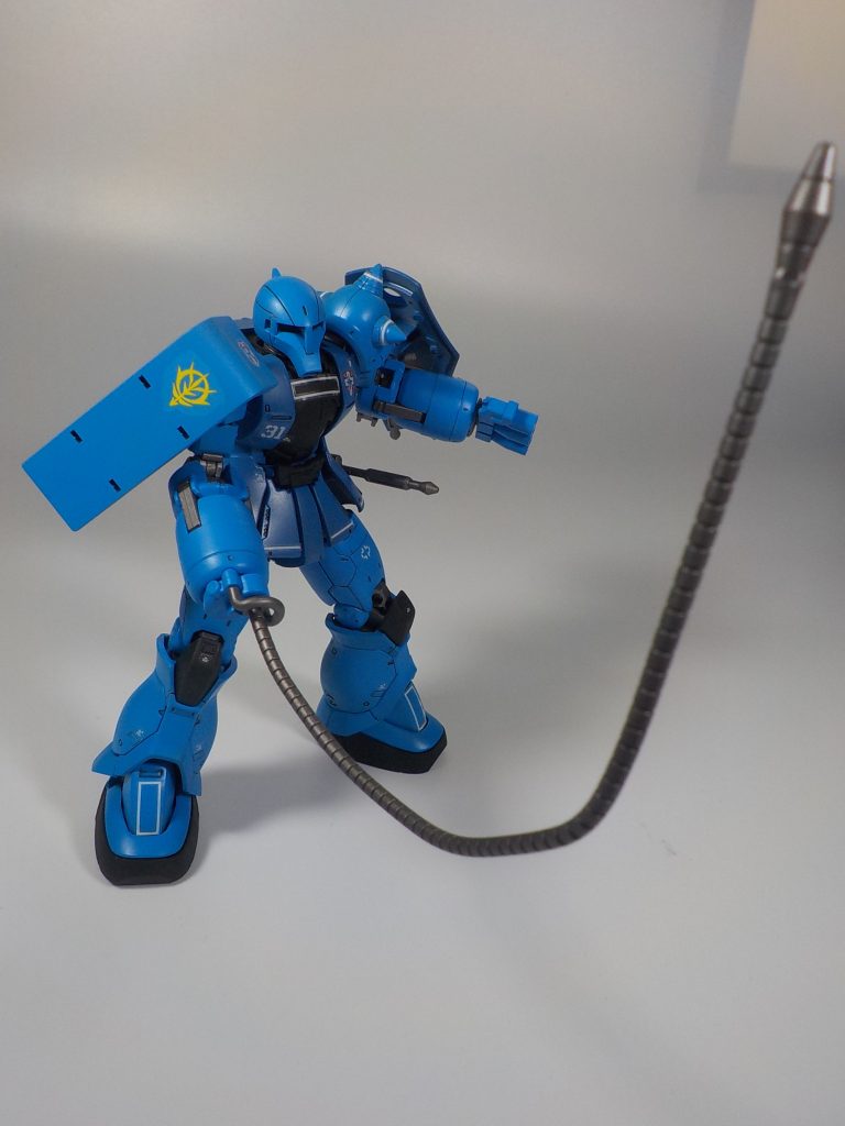 ザクⅠ　ランバラル機　三連装マシンガン＆ヒートロッド付き–3枚目/制作者：ヤマサン