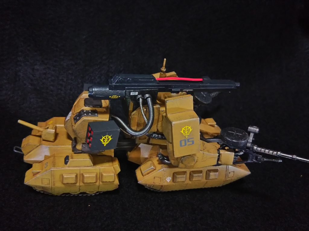 ザクキャノン・タンク『第三形態』 【現地改装ビーム砲装備型】–3枚目/制作者:LUCIOLE