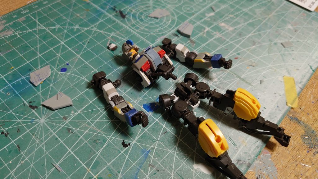 現在あれこれ設定を変更に変更を重ねた結果、また機体自体もリメイクすることにしました。かなりペースは遅めに作っていますがこちらが新たにリメイク中のサタナスです。他前形態もいつかはリメイクしたい又はしてほしいものですね(時間と技術があればですが）。