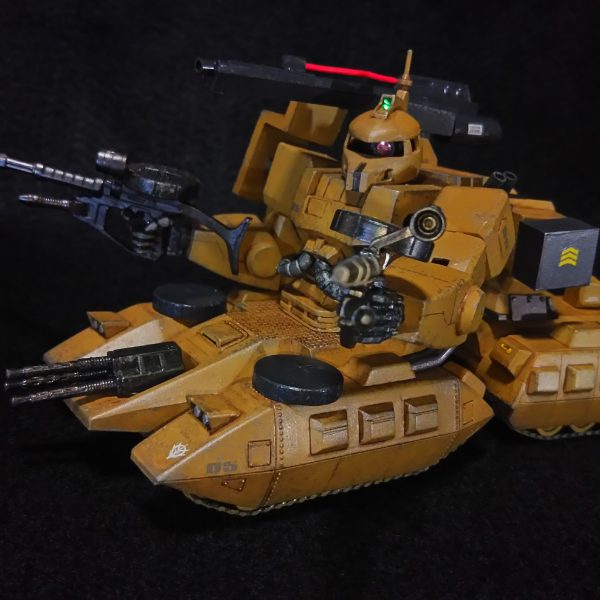 ザクキャノン・タンク『第三形態』　【現地改装ビーム砲装備型】