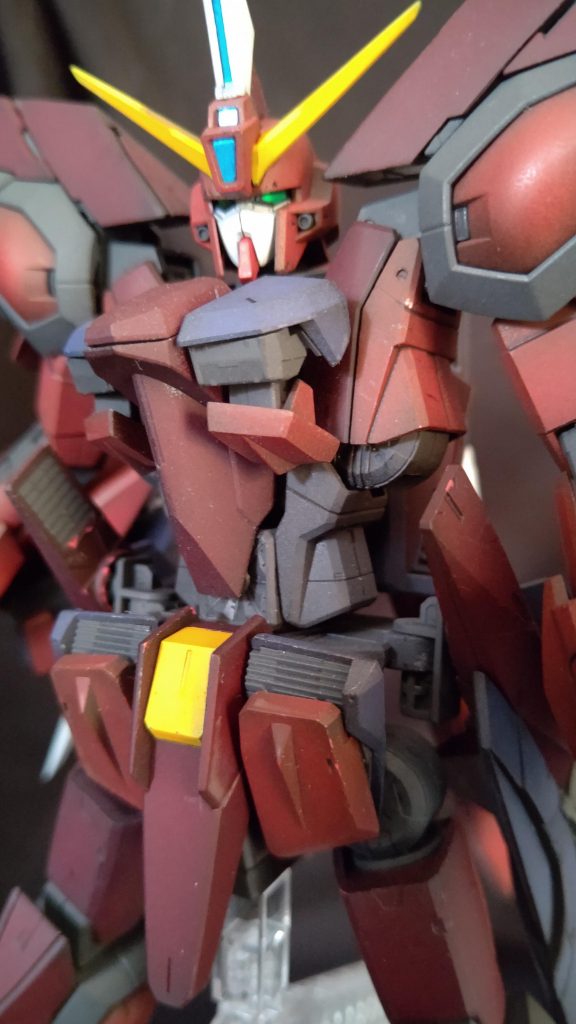 黒立ち上げで各色を乗せてます