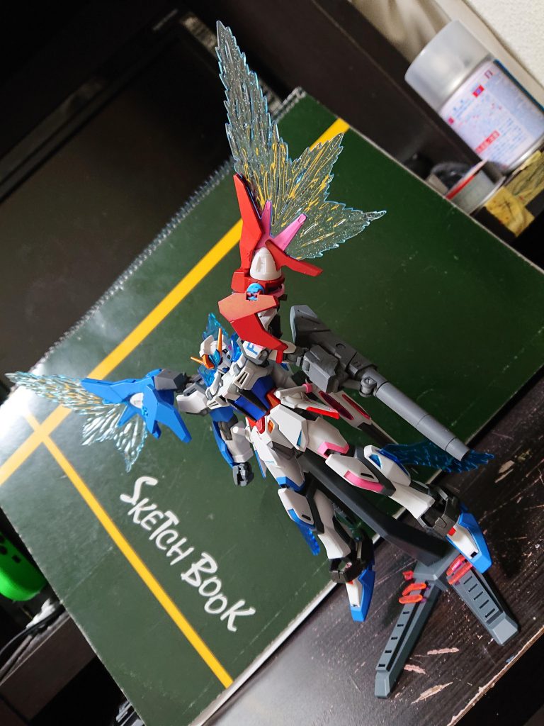 可動式のウイング外しただけの「簡易G-バースト」