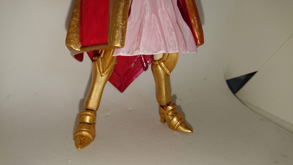 足もモビルドールサラとダイバーナミベースに奏者が精神をすり減らして造形したのだ