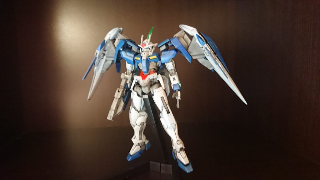 フロントショット。
キットの出来の良さに助けられてます。
