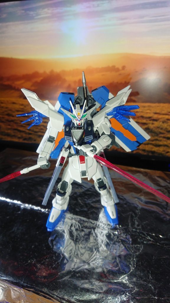 盾はバックパックも兼用してます
写真忘れましたが、アローモード
おまけでクローモードも可能！