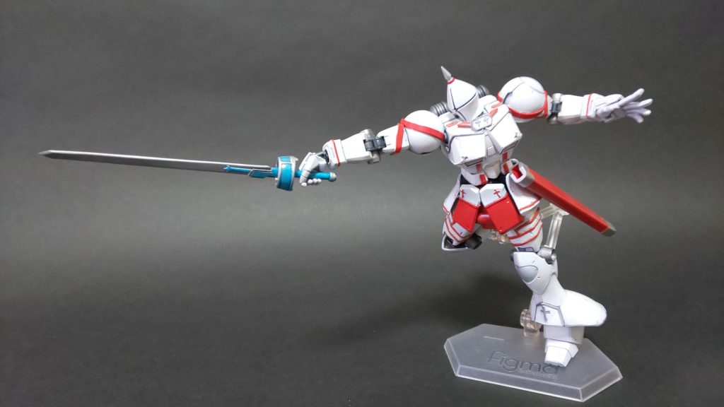 カッコいいポーズもバエル