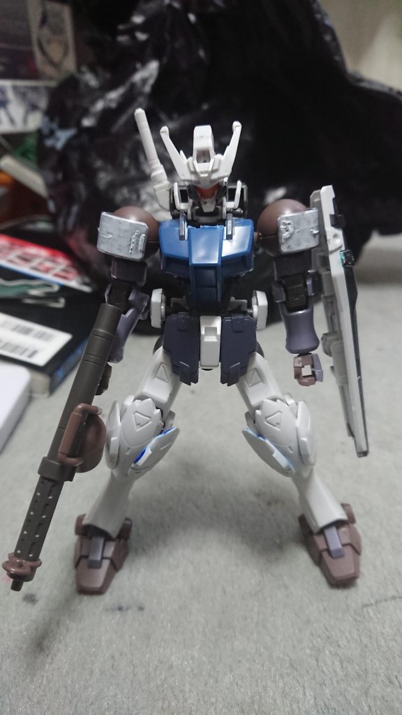 【宇宙仕様】
Rtds社製宇宙用バックパック・Rtdsrm-75を装備した形態。追加武装はビームサーベル×1。武装は実弾式マシンガンは勿論、ビームライフルなどのビーム兵器もオプションで用意されている。