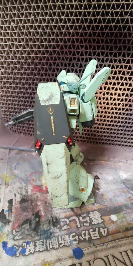 汚しジェガン–2枚目/制作者：@doanobu0524