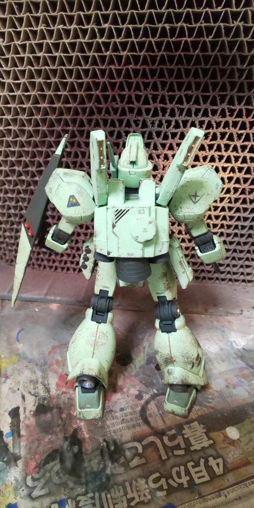 汚しジェガン–4枚目/制作者：@doanobu0524