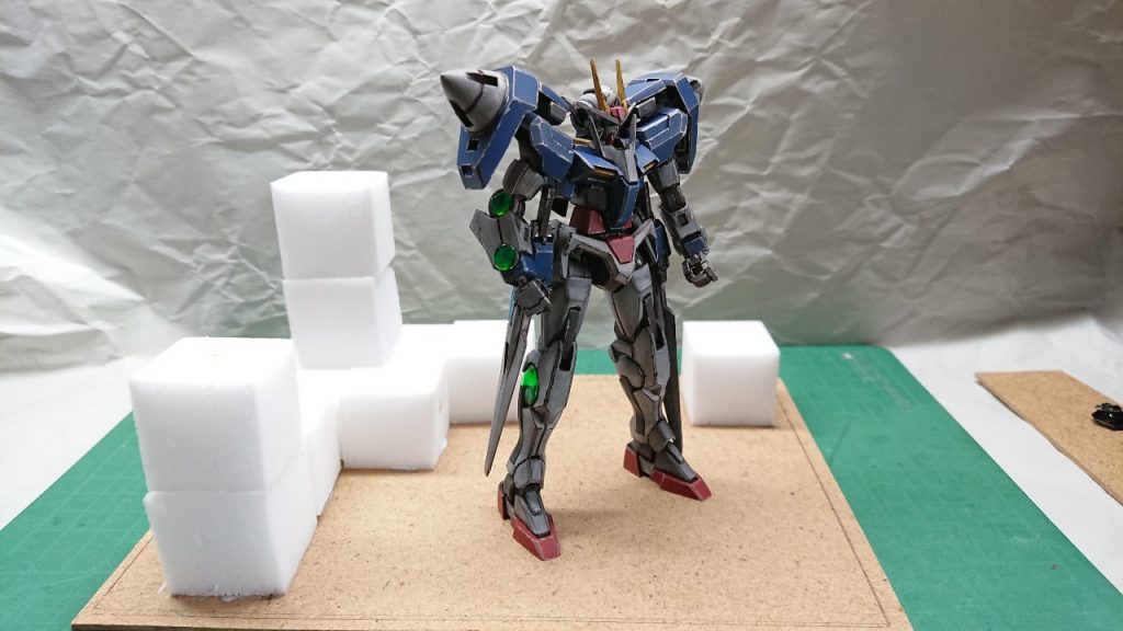 ジオラマのレイアウト決め