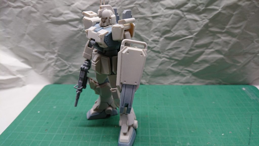 サフを吹いた状態