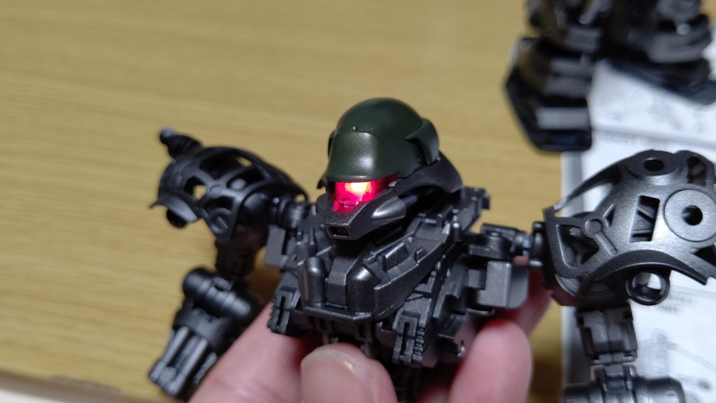 LEDライト装着。