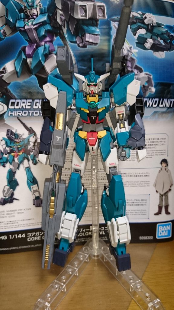 塗装前の状態。
武器は先に作成しました。