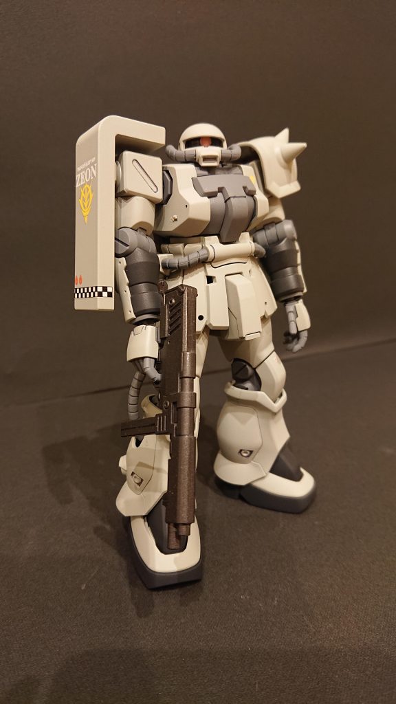 F2ザクにはこちらのMMPマシンガンのほうが似合うと思います❗