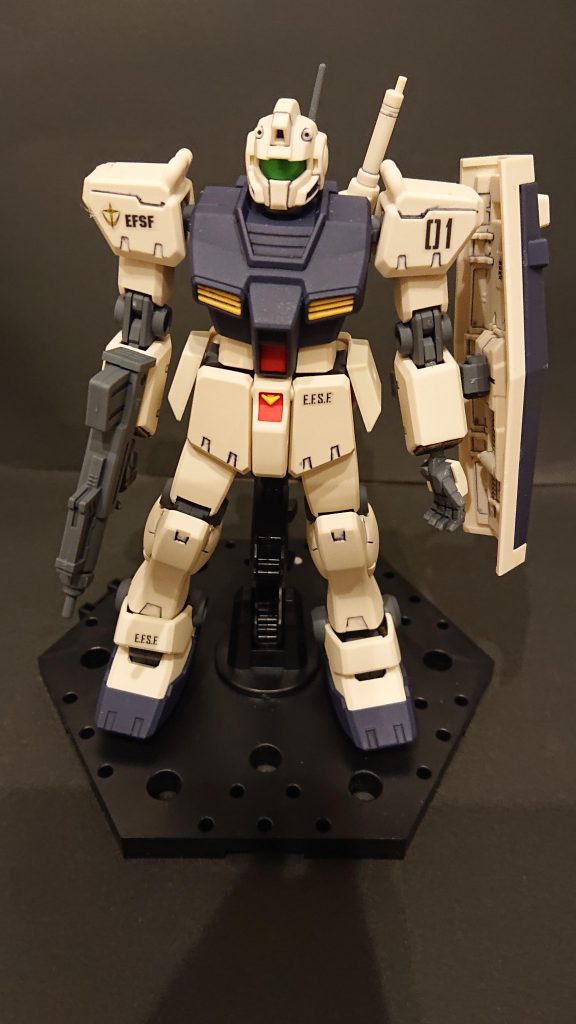 hgucジム改–5枚目/制作者：ガンプラおじさん