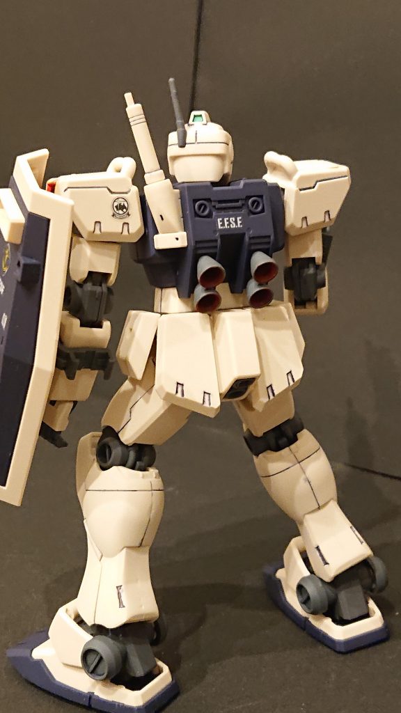 バーニア内はレッドで塗りました。