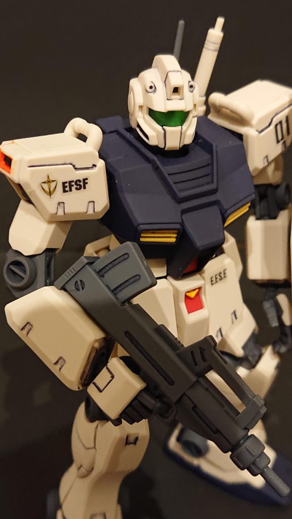 hgucジム改–2枚目/制作者：ガンプラおじさん