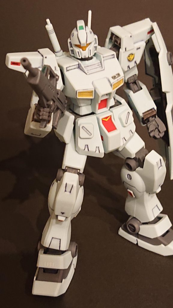 hgucジムカスタム–4枚目/制作者：ガンプラおじさん