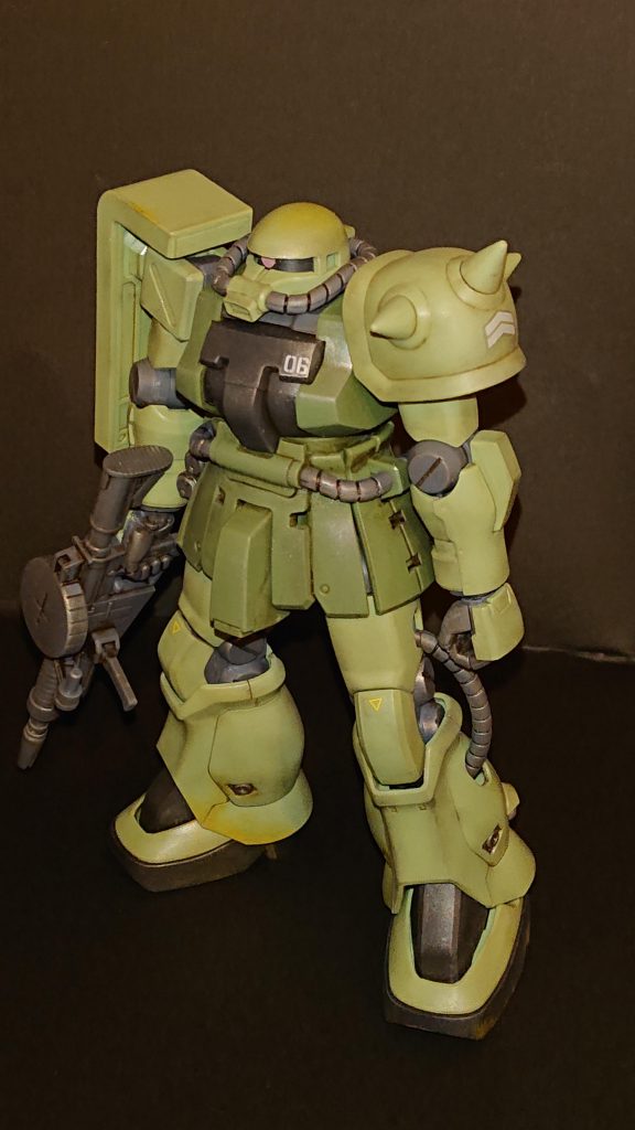 ザクⅡF2ジオン軍仕様–2枚目/制作者：ガンプラおじさん