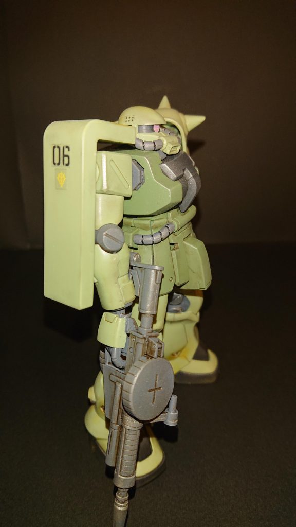 ザクⅡF2ジオン軍仕様–5枚目/制作者：ガンプラおじさん