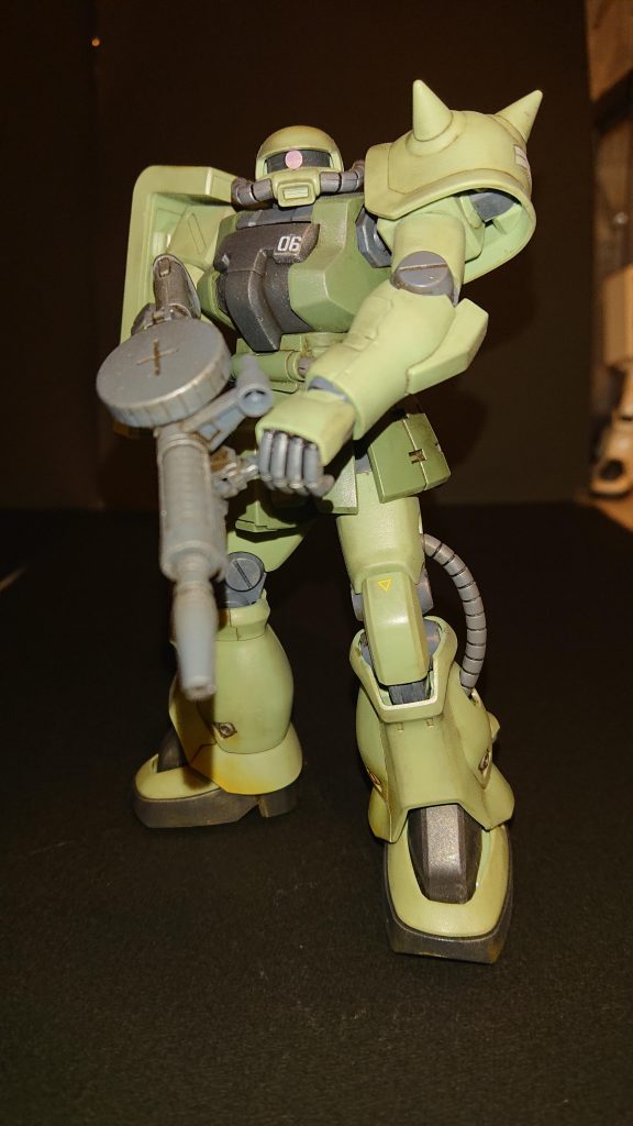 ザクⅡF2ジオン軍仕様–3枚目/制作者：ガンプラおじさん