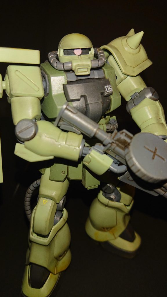 ザクⅡF2ジオン軍仕様–4枚目/制作者：ガンプラおじさん