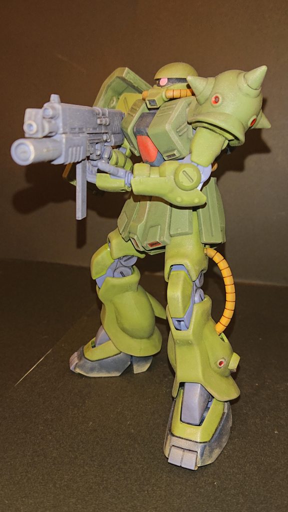 足のウェザリングはそれなりに上手くいったと思います。