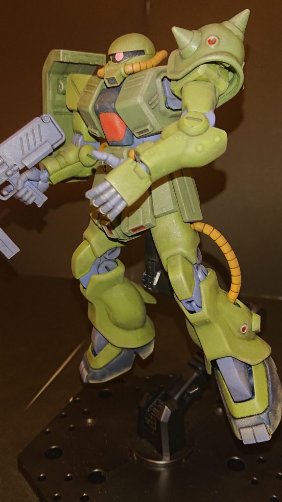 いつもの事ながらポージンクが上手くいきません。