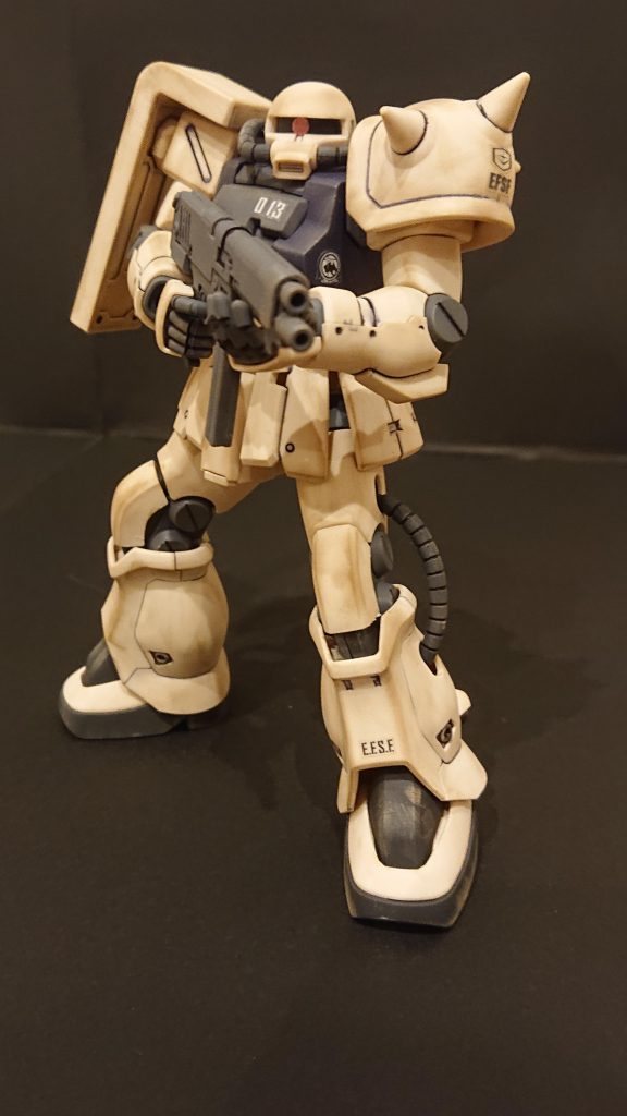 ザクⅡF2連邦仕様–3枚目/制作者：ガンプラおじさん