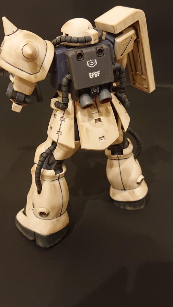 ザクⅡF2連邦仕様–2枚目/制作者：ガンプラおじさん