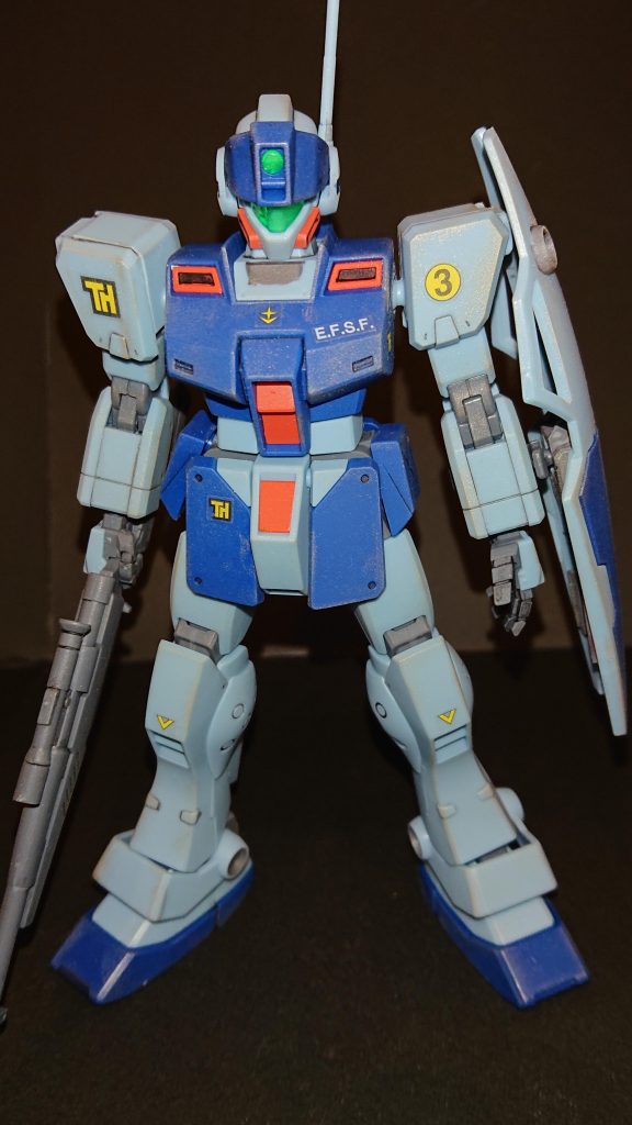 hgucジムスナイパー2–2枚目/制作者：ガンプラおじさん