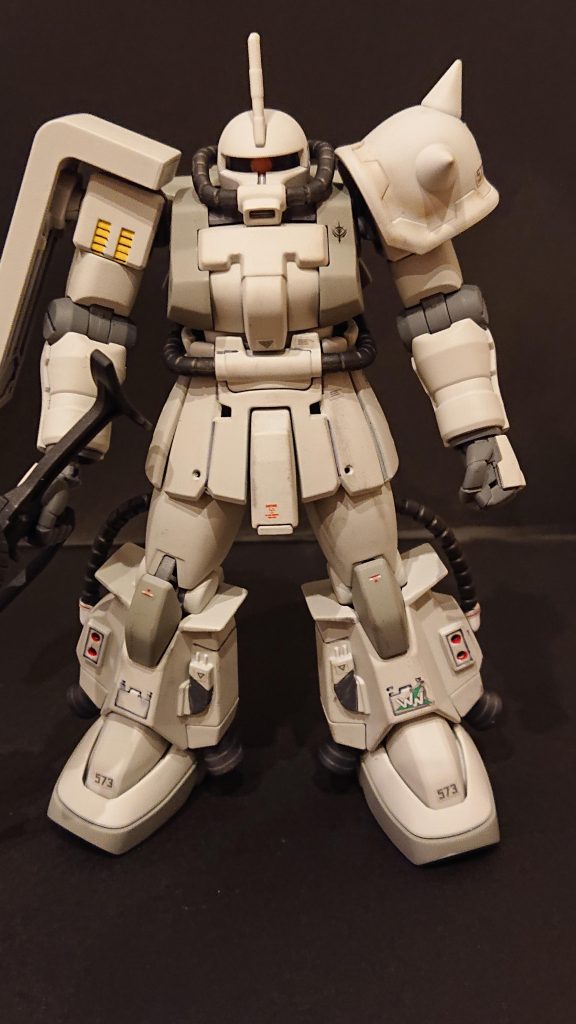 シンマツナガ高機動型ザクMS-06R-1A–2枚目/制作者：ガンプラおじさん