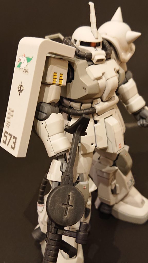 シンマツナガ高機動型ザクMS-06R-1A–3枚目/制作者：ガンプラおじさん