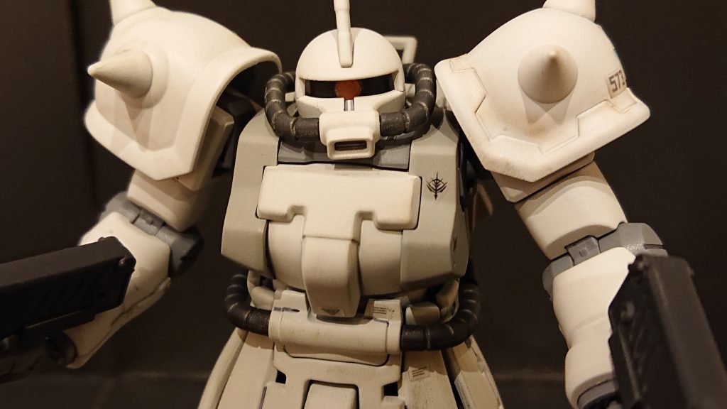 シンマツナガ高機動型ザクMS-06R-1A–7枚目/制作者：ガンプラおじさん