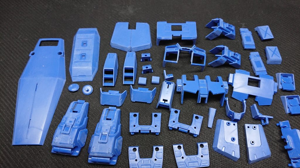 耐水ペーパーで水研ぎして。