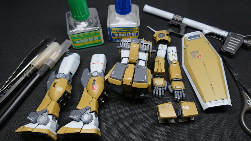 エアブラシしてスミ入れしたらデカール貼り付けてクリヤーコート。最後まで見て頂いてありがとうございます。